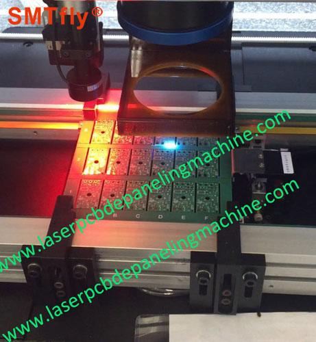 máquina automática del PWB Depaneling del laser 15W con el laser de FPC que corta 300*300m m SMTfly-6