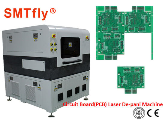 China Velocidad de exploración del laser de la máquina 2500mm/S del PWB Depaneling del laser del separador de FPC SMTfly-5L proveedor