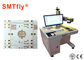 Gama de trabajo automática SMTfly-DB2A de la máquina 300*300m m de la marca del laser del PWB FR4 proveedor