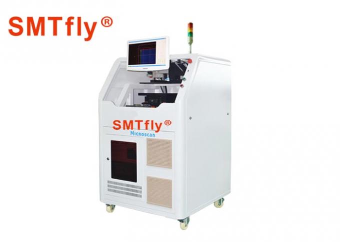 máquina automática del PWB Depaneling del laser 15W con el laser de FPC que corta 300*300m m SMTfly-6