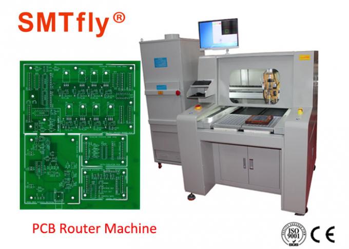 Precisión que corta SMTfly-D3A de la máquina 0.1m m del separador del PWB del router del CNC de DIY